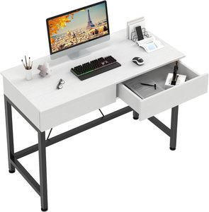 Venta caliente Simple Escritorio de oficina Estudiante Dormitorio Mesa de escritura Personal de oficina Escritorio de computadora Escritorio de cubículo