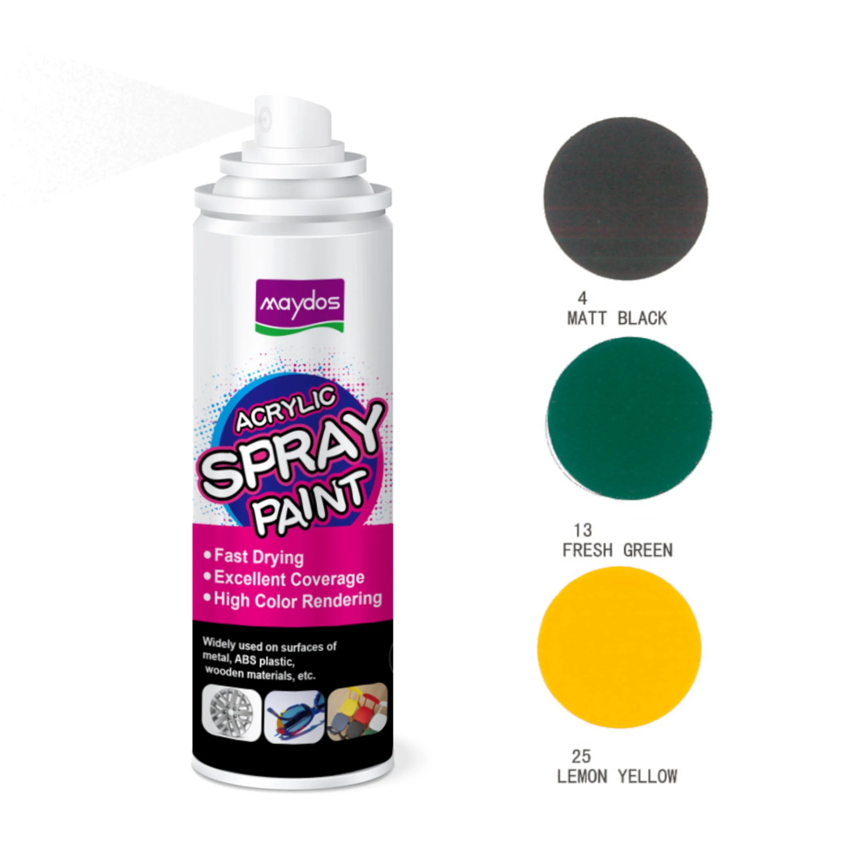 Vernice spray automatica vernice Spray spray ad asciugatura rapida da 400ml
