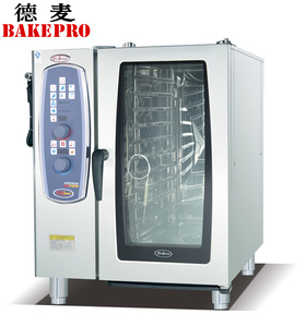 BAKEPROインテリジェントコンピューター6層コンビオーブン蒸しオーブン複数の機能と1万サイクル16パン熱風オーブン - Product Image 3