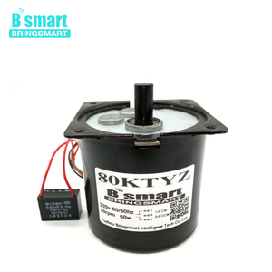 BRINGSMART 80KTYZ永磁交流同步电机60w微型低速正换向电机220V齿轮减速 - Product Image 6