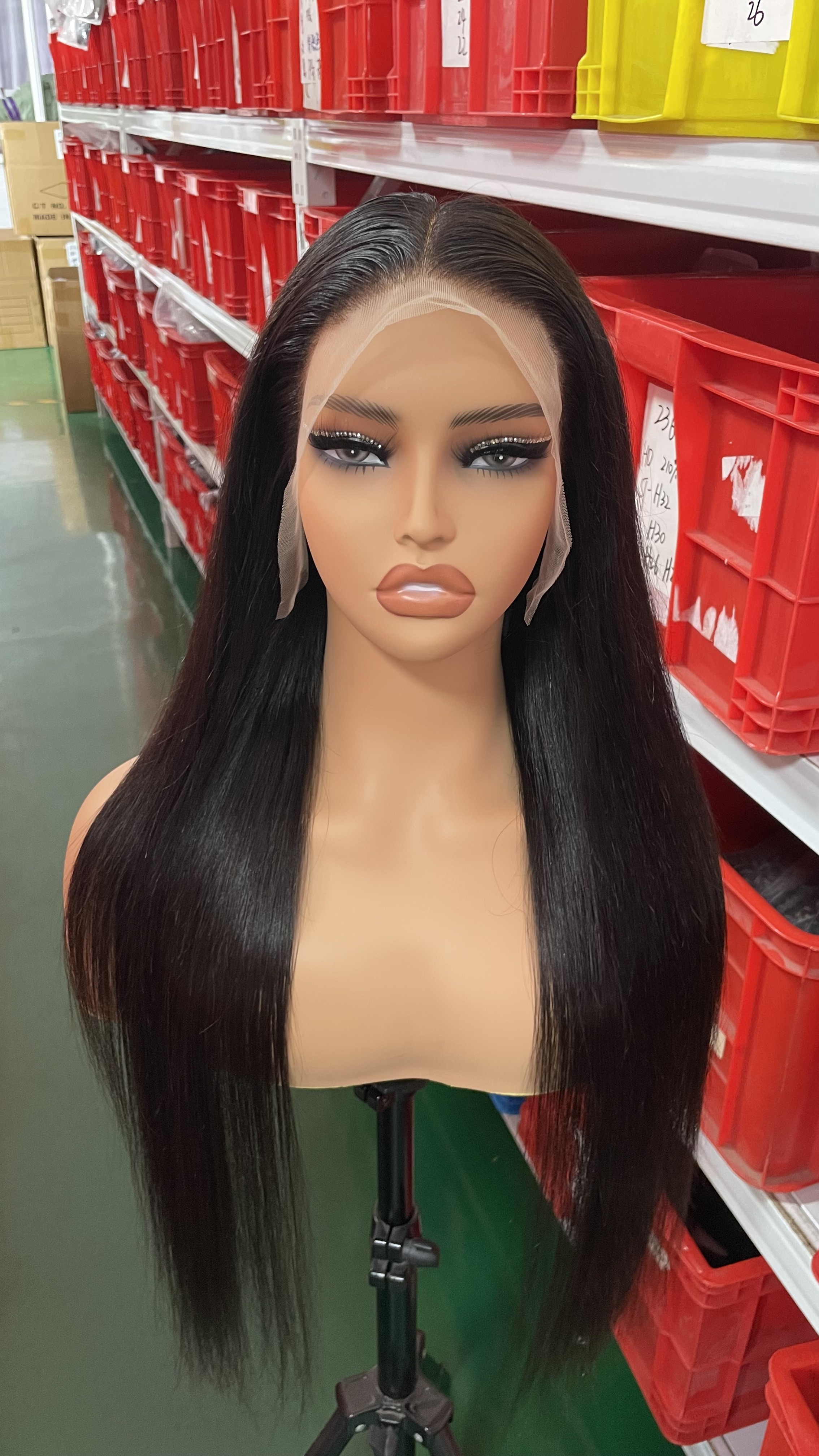 Parrucca anteriore in pizzo 13*4 dritta