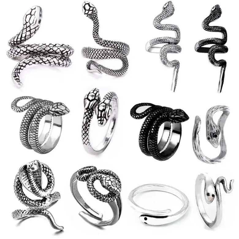 Vijeears-Cadena de eslabones de acero para mujer, collar ajustable de aleación de animales, estilo hip hop, gótico, 10g, 87