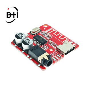 Placa receptora de Audio Bluetooth tipo C Bluetooth 5,0 MP3 placa decodificadora sin pérdidas Módulo de música estéreo inalámbrico 3,7-5V XY-BT-Mini