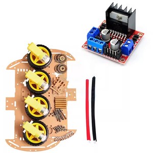 4WD Drive quattro ruote lampone PI telefono cellulare senza fili telecomando auto intelligente Robot Kit telaio auto Mobile - Product Image 2