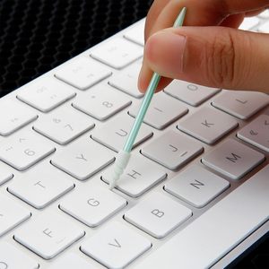 2025年人気200個入りグリーンプラスチックスポンジフォームチップスワブインクジェットプリンタープリントヘッドカメラ光学レンズ光学クリーニングスワブ - Product Image 5