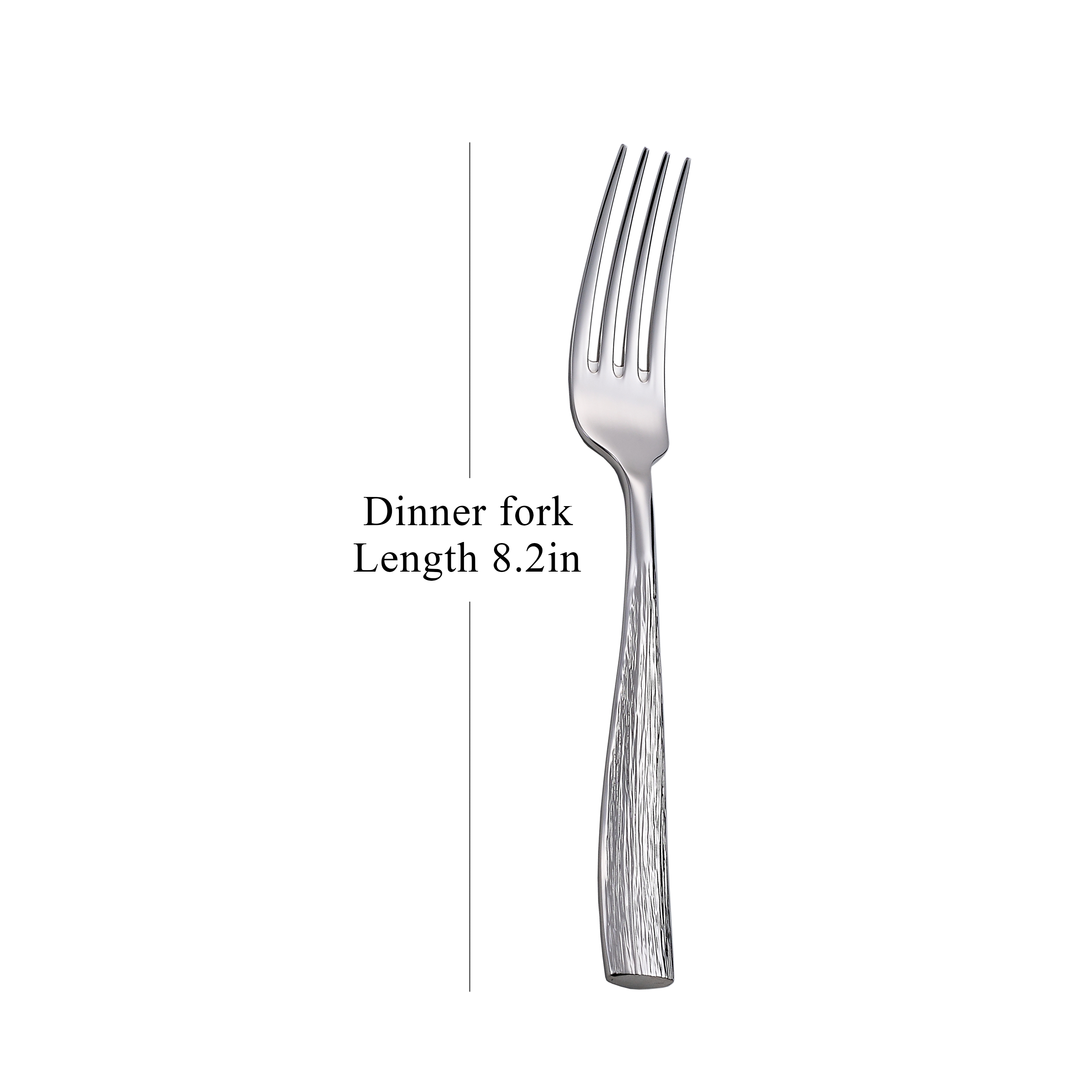 Fourchette de table en argent