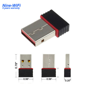 无线USB WiFi适配器150Mbps Wi-Fi天线PC迷你网卡LAN加密狗适配器以太网接收器Wi-Fi - Product Image 4