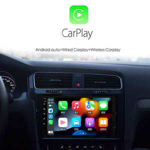 触摸屏汽车dvd播放器带倒车摄像头全球定位系统导航carplay汽车安卓9英寸触摸屏 - Product Image 6
