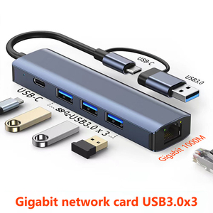Gigabit <strong>Network</strong> Card Converter Rj45 Interface Wired <strong>Network</strong> Card <strong>Type</strong>-c to <strong>Computer</strong> USB C HUB Adapter for Macbook Pro USB HUB - Product Image 2
