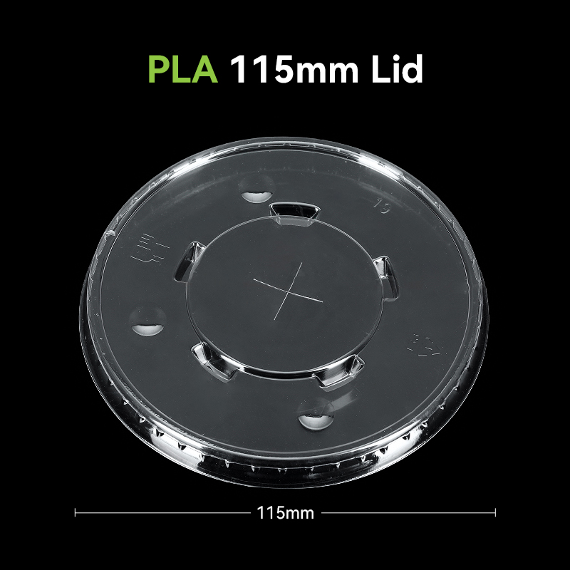 Clear 115mm PLA Lid