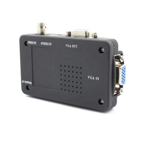 High Resolution <strong>BNC</strong> to VGA Converter Video S-Video Adapter Cable CRT/<strong>LCD</strong> <strong>Monitor</strong> Digital Switch Box for CCTV Camera DVD DVR PC - Product Image 3