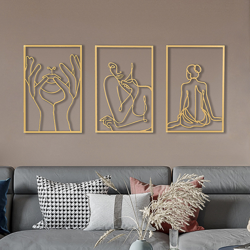 Conjunto de piezas de oro.