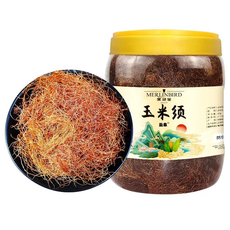 Té de seda de maíz Natural, suministro de fábrica, té de hierbas secas frescas y saludables, precio de té de China