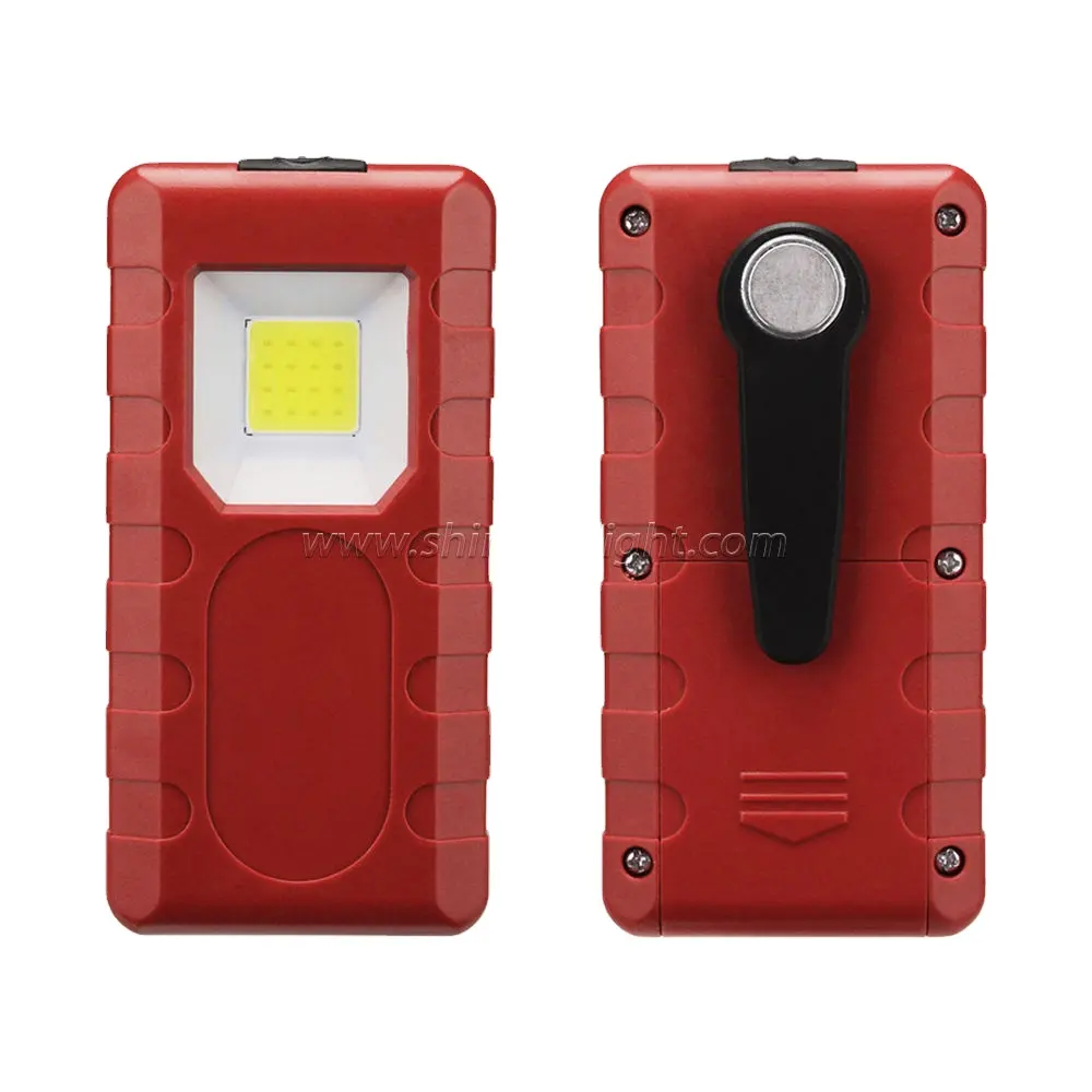 Clip-able Waterproof COB work light 3 colors mini work light 2w 30m super bright portable Mini flashlight for Camping