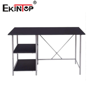 Mesa de ordenador moderna, fotos, escritorio de oficina estándar con mesa lateral - Product Image 4