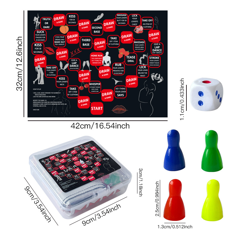 Plateau de jeu pour couple