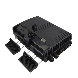 16 Core nero impermeabile per esterni completamente configurato con scatola di terminazione in fibra ottica con Pigtail SC/APC - Product Image 2