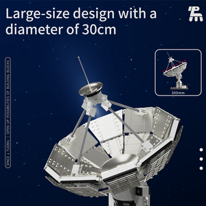 DIY教育宇宙レセプションベース科学工学玩具ビルディングブロックセット - Product Image 4