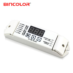BC-831 DC12-24V un canale 10A DMX Decoder Master Slave modalità Led Strip Controller - Product Image 6