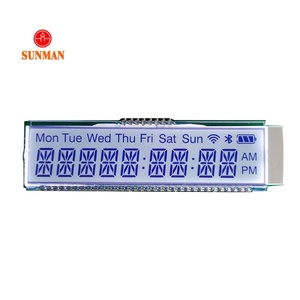 Design personalizzato Micro dispositivo elettronico personalizzato orologio digitale tempo retroilluminazione <span class=keywords><strong>Led</strong></span> Pin monocromatico segmento Mono Fstn <span class=keywords><strong>Display</strong></span> Lcd