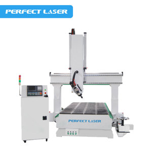 Láser perfecto, 4 ejes, cuchillas automáticas que cambian de alta velocidad, enrutador de madera Cnc, máquina cortadora, precio para tallado redondo de madera 3D - Product Image 2