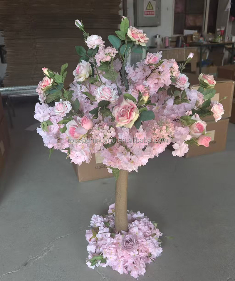 Rose et vert