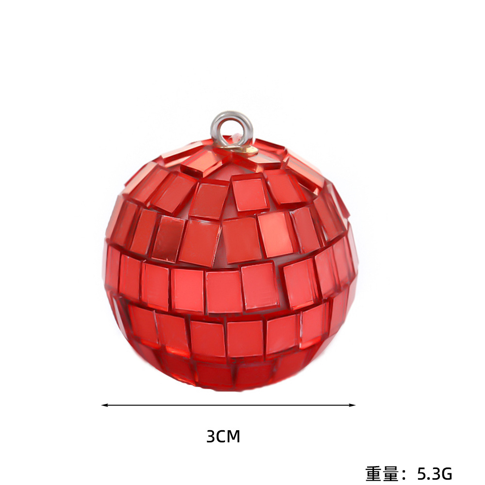 Clou corne de mouton rouge 3cm