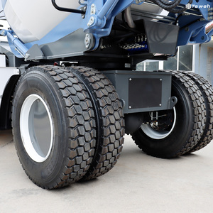 Bán buôn Chất lượng cao 4 m³ Máy trộn bê tông xe tải bê tông Pan Mixer xe tải với tự tải cho các công trình xây dựng - Product Image 3