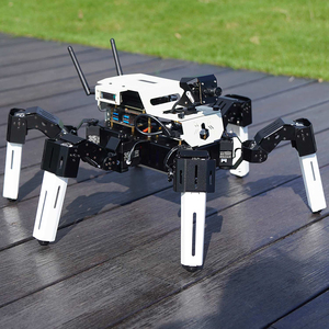 Robot in lega di alluminio 18DOF Muto S2 Hexapod AI con funzioni visive AI basate sulla programmazione OpenCV Python3 per Jetson NANO