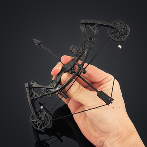 Nhỏ Cung Delta Lực Lượng Trò Chơi Mô Hình Kim Loại Thủ Công Bow Và Mũi Tên Đồ Chơi Kim Loại Thủ Công Cậu Bé Món Quà - Product Image 4