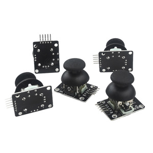 Nuovo Joystick Ps2 a doppio asse per Console di gioco modellazione Gimbal blocchi elettronici da costruzione modulo Joystick 3D cinque schede di sviluppo - Product Image 5