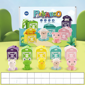 Color Cognitive Classification Children's Puzzle Early Education Assembly <strong>Toy</strong> Plastic Matching <strong>Toy</strong> - Product Image 6