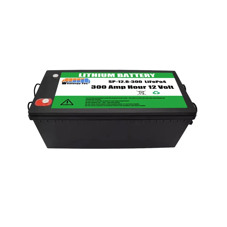 Lifepo4-Paquete de batería para motor de RV y arrastre, 12v, 300Ah