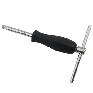1/4 Inch Dual-purpose Socket Wrench 6.3mm <strong>Bottom</strong> <strong>Hole</strong> Connection Handle Small Square Rod Spinner Mini Hand Tools - Product Image 2