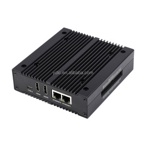 NAS Multifunktion aler Mini-Computer Entwickelt für Raspberry Pi Compute Module 4 (NICHT enthalten), Netzwerksp eicher, Dual Solid State - Product Image 1