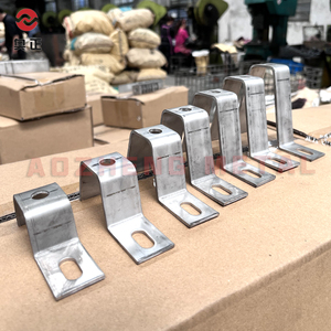 Staffa in acciaio inossidabile per rivestimento in pietra pietra di fissaggio z sistema di facciata ad angolo in marmo di ancoraggio - Product Image 6