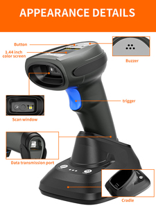 High Quality 2D Wireless for <strong>Bluetooth</strong> Barcode <strong>Scanner</strong> Charging Base Handheld Mobile QR <strong>Code</strong> Document <strong>Scanner</strong> High-quality - Product Image 3