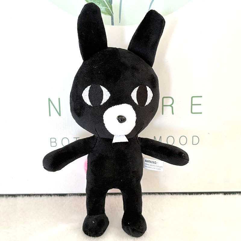 Scary hospital plush toy-bunny with front teeth-28 cm-90 g