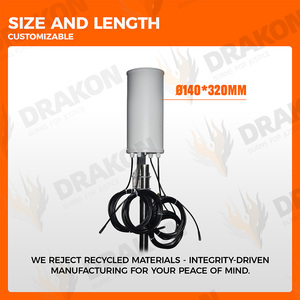 2.4G/5.8G 8dBi đạt được MIMO Omni ăng ten trạm cơ sở cho Wifi Router mỏ sử dụng vít gắn kết N-J kết nối Phân cực Dọc - Product Image 6