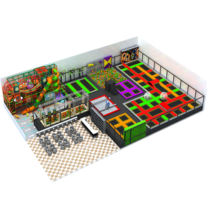 Vasia Aerobic Multifunktion sport Indoor Soft Trampolin Park für Erwachsene und Kinder mit vielen Spielen - Product Image 3
