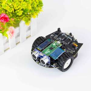 Комплексный Набор для Raspberry Pi Pico 2, милый робот, автомобиль, научная и инженерная игрушка с поддержкой программирования MicroPython - Product Image 5