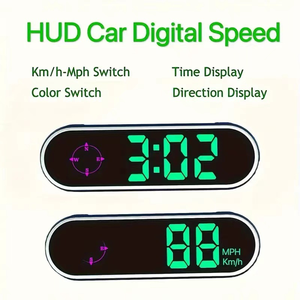 Universal Car HUD GPS Positioning Car Colorful Head-up Display KMH/<strong>MPH</strong> One-click Switch USB Power Speedometer - Product Image 4