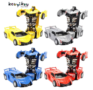 KYK 2023 yeni 2-in-1 RC elektrikli Robot Model araç oyuncaklar çocuklar için deformasyon ve dönüşüm uzaktan kumanda içerir - Product Image 6