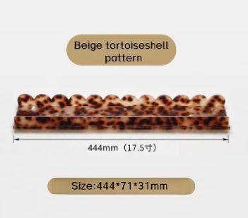 Motif écaille de tortue beige
