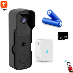 Smart WIFI Video Doorbell with Chime 1080p HD Wifi Door Phone <strong>Intercom</strong> System Security <strong>Camera</strong> <strong>IOS</strong> <strong>Android</strong> <strong>APP</strong> Control - Product Image 1