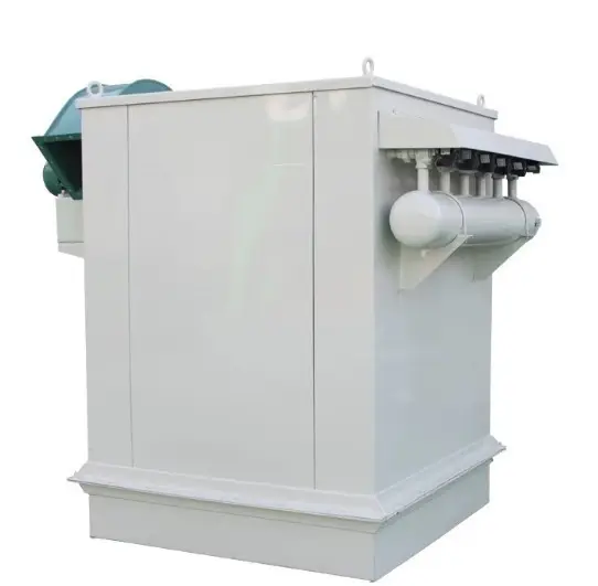 Industrial Cyclone Pulse Dust Collector Bag House Pulse Bag House Dust Filter Fabricación China Equipo de eliminación de polvo