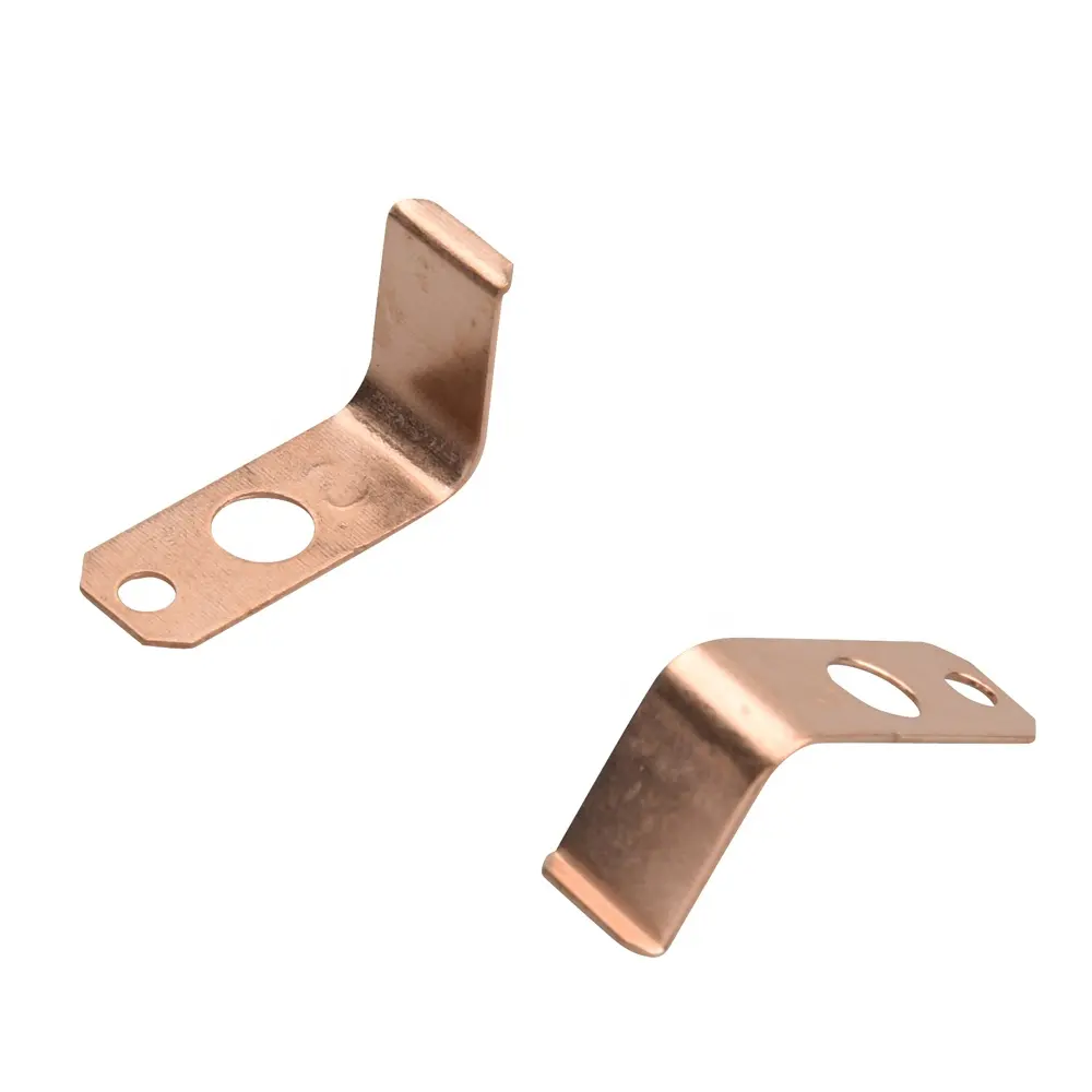 fabrication custom copper stamping parts copper brass metal stamping parts components copper precision stamping parts