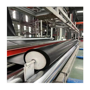 Fabrika doğrudan toptan 1.5mm HDPE geomembran UV dayanıklı PVC LDPE polietilen yüzme havuzları için balık çiftlikleri göletler baraj - Product Image 1