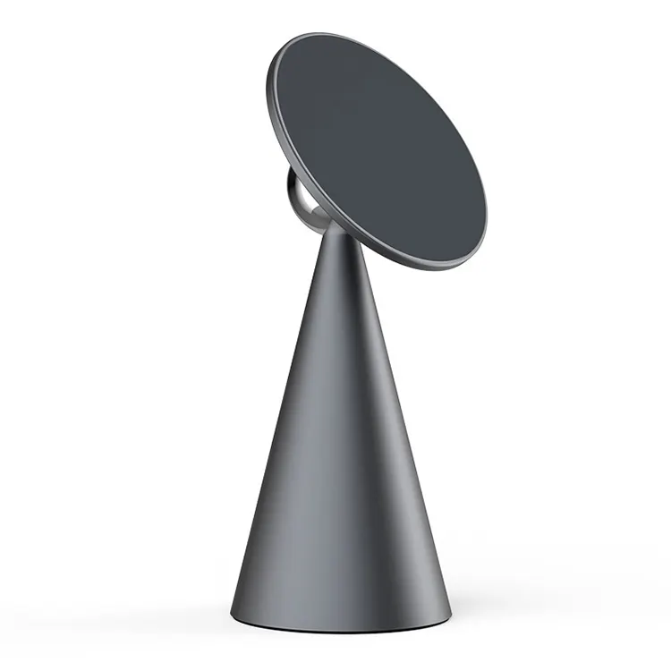 Cone Anti-Rutsch-Aluminium 360 Rotation Einstellbar für iPhone 12 13 14 15 Magnetischer Telefon halter