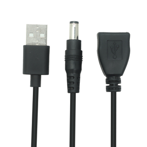 สายต่อขยาย2.0 USB ตัวเมียไปยัง USB สายชาร์จข้อมูลหัวปลั๊ก DC5521 - Product Image 3